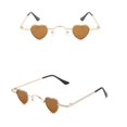 thumbnail image 2 of Mini Fashionable Sunglasses Small Heart Personalized Shades Glasses Metal, 2 of 3