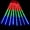 Multicolor, variant on DONGPAI Meteor Shower Lights Outdoor, 11.8 Inch 8 Tube Icicle Lights, Waterproof Meteor Christmas Lights Outdoor, Hanging Falling Rain Lights for Xmas Tree Outside Holiday Decoration
