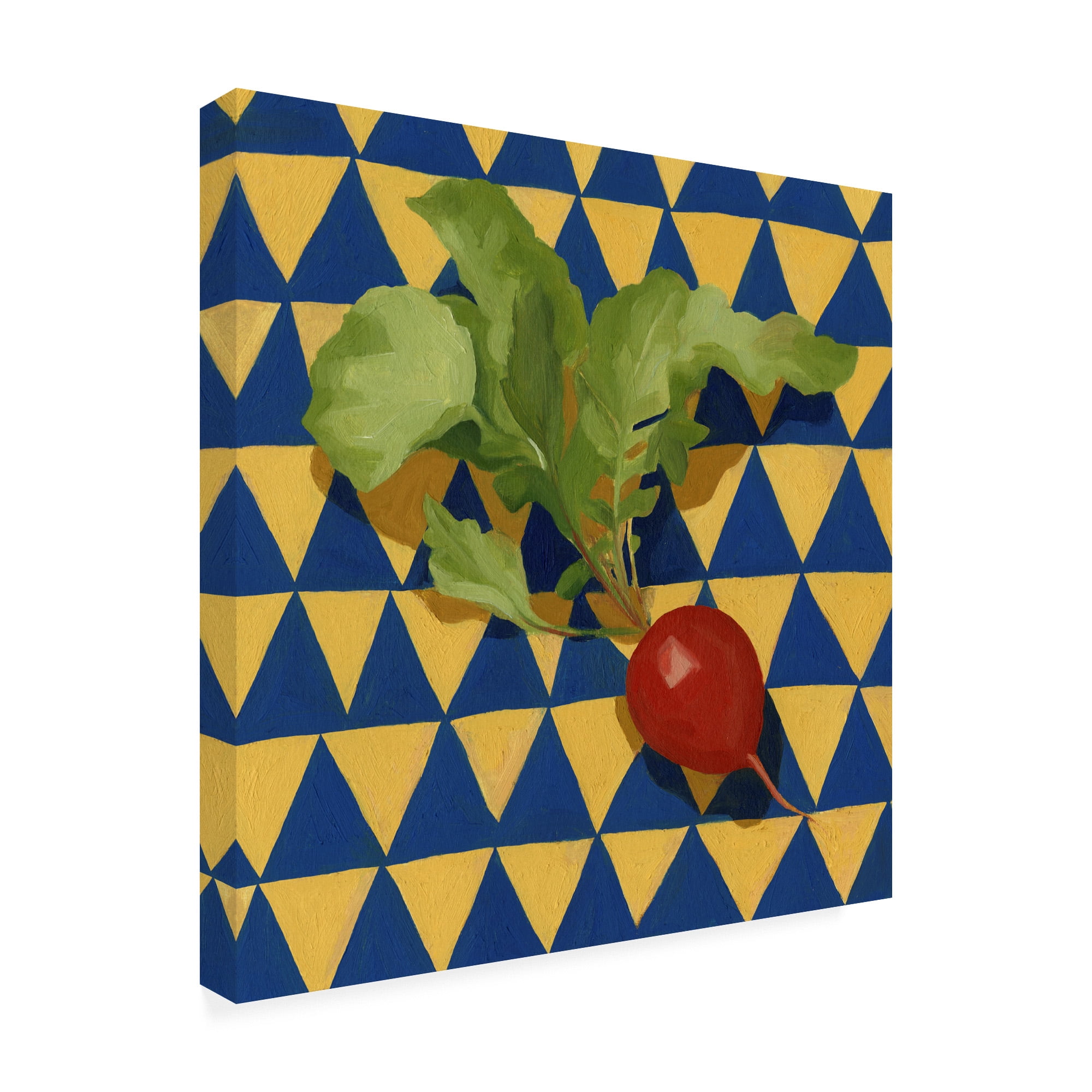 Trademark Fine Art 'Geo Veggies II' Canvas Art by Emma Scarvey