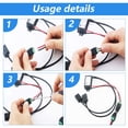 thumbnail image 4 of Langgg 2 Pieces Car Module 12V to 5V 3A Replacement Converter Part 1Set, 4 of 6