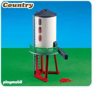 playmobil country barn with silo