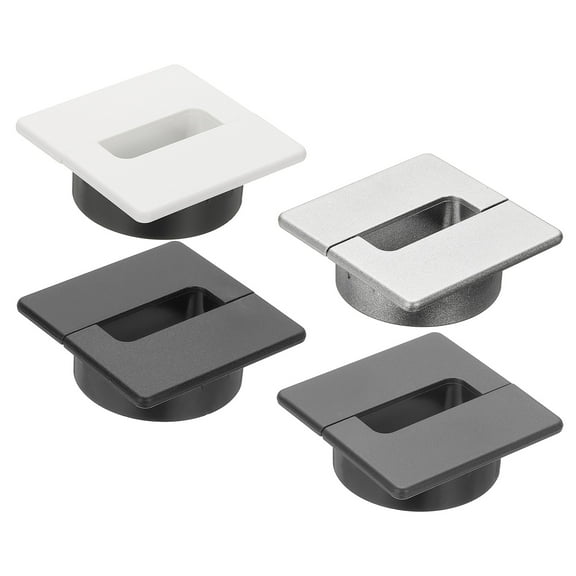 2.4 Inch Desk Grommet, 4Pcs Cable Grommet Wire Management Cable Hole Cover Cord Organizer for Office Home Table Countertop, 4 Colors