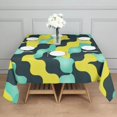 thumbnail image 5 of Camouflage Square Tablecloth 42x42in(107x107cm) – Waterproof Polyester Printed Table Cover, Wrinkle Resistant & Washable for Kitchen Dining Picnic Party Decor, 5 of 6