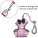 thumbnail image 2 of Cat Harness and Leash for Walking Escape Proof with Bell and Bow-Knot Decoration,Adjustable Soft Kittens Vest for Cats ,S, 2 of 5