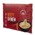 thumbnail image 5 of RAMEN EXPRESS Beef Flavor Ramen Noodle Packs, 3 Oz Each (Pack Of 24) | Animal-free Ramen Noodles | All Plant-based | Made in U.S. with finest American flour, 5 of 8