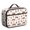 Fireman and Flame, variant on Fireman and Exit Beige Pattern Insulated Lunch Bag Teens,Bento School Lunch Bag for Teens for Work,Picnic or Travel 10.6x7.7x4.3 Inches,12 Can Capacity