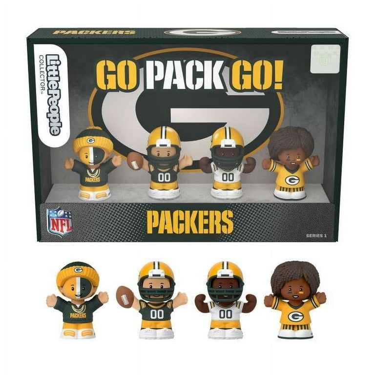 Fisher-Price Little People Green Bay Packers Four-Piece NFL