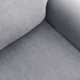 thumbnail image 5 of Funda para sofá de felpa suave, tamaño doble, tono gris claro, disponible en 16 colores, material de poliéster y spandex, opciones de 1 a 4 plazas, fácil de colocar., 5 of 7
