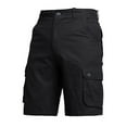 thumbnail image 2 of Men's Cargo Work Shorts - Loose Fit Five-Point Stretch Summer Casual Pocket Shorts for Outdoor & Daily Use ,Black,42, 2 of 4