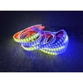 thumbnail image 4 of Tzvmny Lighting Factory - Double Row 8PCS 5FT 60" Dream Color CHASING LED For Polaris Slingshot Car Underglow Light Strips Bluetooth + Remote Waterproof, 4 of 5