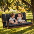 thumbnail image 5 of Yeerswag Assorted Bench Swing Seat and Loveseat Cushion Backrest Mat, 5 of 11