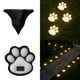 thumbnail image 1 of pstuiky Lámpara solar LED con simulación de huellas de garra de perro, enchufe para exteriores, resistente a la lluvia, decoración de jardín, lámpara enterrada, 1 of 9