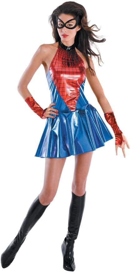 Marvel Spider Girl Sassy Deluxe Teen Costume Teen 7-9 - Walmart.com ...