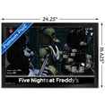 thumbnail image 3 of Five Nights at Freddy's - Show Stage Wall Poster, 14.725" x 22.375", Framed, 3 of 6