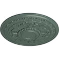 thumbnail image 3 of 30 5/8"OD x 2 1/2"P Tellson Ceiling Medallion (Fits Canopies up to 6 3/4"), Hand-Painted Cloud Burst, 3 of 7