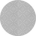 thumbnail image 1 of Ahgly Company Machine Washable Indoor Round Transitional Dark Gray Area Rugs, 3' Round, 1 of 7