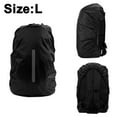 thumbnail image 2 of Mochila cubierta impermeable para lluvia, mochila reflectante cubierta para lluvia polvo/antirrobo/bicicleta/senderismo/camping/viajes/actividades al aire libre Ormromra CPB-DE-HJJ-101-3, 2 of 5