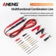 thumbnail image 2 of Juego de cables de prueba de multímetro ANENG 22 en 1 1000V con aislamiento de silicona profesional ANENG  Cable de prueba, 2 of 7