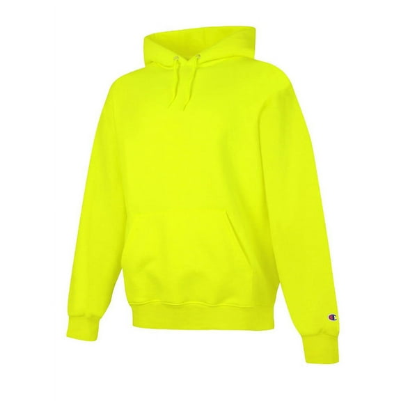 Champion Eco 9 oz. Pullover Hood (S700) Safety Green, 2XL