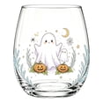 thumbnail image 3 of 2D Halloween Glass Cups, Cute Coffee Glass Cups, Glassware Drinking Glasses, Stemless Drinking Glass with Spooky Designs, Clear Cups for Cocktails, Juices & Iced Coffee (B), 3 of 6