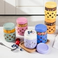 thumbnail image 6 of Micebay 6-Pack 16 oz Overnight Oats Containers with Lids and Silicone Sleeves, Glass Mason Jars with Airtight Lid, Dishwasher Safe, Meal Prep Jar, 6 of 12