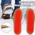 thumbnail image 4 of SPOORYYO USB Rechargeable Heated Insoles with Adjustable Temperature for Outdoor Winter Activities, 9.1" - 10.2" (Trimmable), 4 of 7