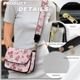 thumbnail image 5 of ZUXONGSY Cow Strawberry Print Shoulder Handbag for Women Waterproof Crossbody Purse PU Leather Satchel with Adjustable Wide Strap for Daily Use Shopping, 5 of 7