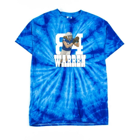 TIE-DYE Tyler Warren 84 Indianapolis Indy Shirt T-Shirt
