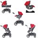 thumbnail image 4 of Carriola Travel System D´Bebé Crowm Rojo, 4 of 7