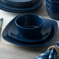 thumbnail image 6 of Noritake Colorscapes NoN Swirl (Navy on Navy) 12-Piece Square Dinnerware Set, Service for 4, 6 of 7
