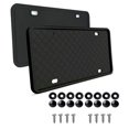 thumbnail image 1 of 2x Car Accessories Front&Rear License Plate Holder Mounting Bracket & Screws, 1 of 4