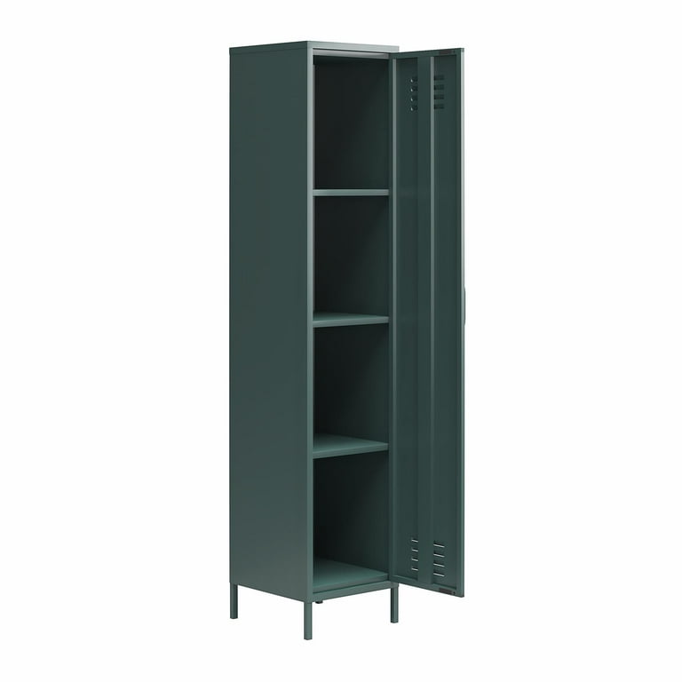 Novogratz Cache 1-Door Tall Single Metal Locker Style Storage