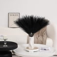 thumbnail image 6 of Trianu 30 Pcs Silk Pampas Grass Artificial Flowers 17.7" for Home Kitchen Wedding Decorations Wedding Floral Arrangement, Black, 6 of 6