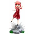 thumbnail image 2 of New Anya Figure, q Version red Leather Anya Forger Anime Figures 16cm/6.3inch Handmade PVC Cartoon Character Model Decoration Craft Gift, 2 of 7