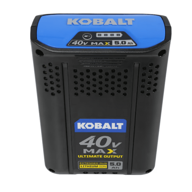 Kobalt 40 Volt Max 5 Amps Rechargeable Lithium Ion Li Ion Cordless Power Equipment Battery