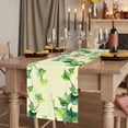 thumbnail image 2 of Table Runners 90 Inches Long Dress Scarves, Country Leaves Farmhouse Coffee/Dining/Kitchen Table Runner for Living Room, Green Leaf Branches Vine Botanical Rustic 13x90 Inch, 2 of 9