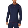 thumbnail image 2 of Tommy Hilfiger - Camiseta térmica de manga larga para dormir para hombre, color azul, grande Tommy Hilfiger  Camiseta de manga corta, 2 of 2