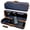 Blue - Blue, variant on MI&VI AW-9001 Professional Hard Wood Oblong Viola Case (Full Size) | Luxury Silk Interior | High-Density | Hygrometer | Thermometer | Adjustable 15" to 16.5" Violas (Blue)