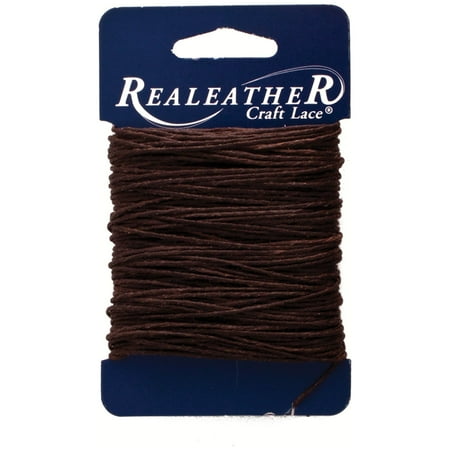 UPC: 0870192001907 | Realeather Waxed Thread  Brown