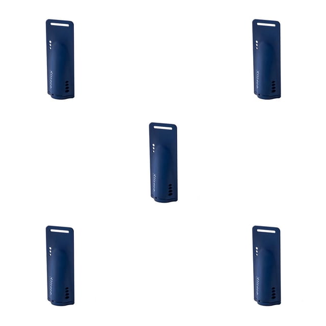 Injueey Eliminador de olores para zapatos, herramienta portátil para eliminar olores, absorbente, desodorante reutilizable para baño, caja de fragancia Azul 5piezas Injueey CBP226053