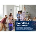 thumbnail image 5 of Emerson EDS-1520 Portable Bluetooth 15" Party Speaker with Flame Lighting, 5 of 11