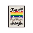 thumbnail image 1 of Panneau en métal en relief multicolore Pride On, 1 of 1