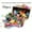 56pcs, variant on 56pcs/28pcs/14pcs Cat Toys Mixed Pack. A Combination of Various Plastic Toys and Plush Toys Suitable for Multiple Cats To Play