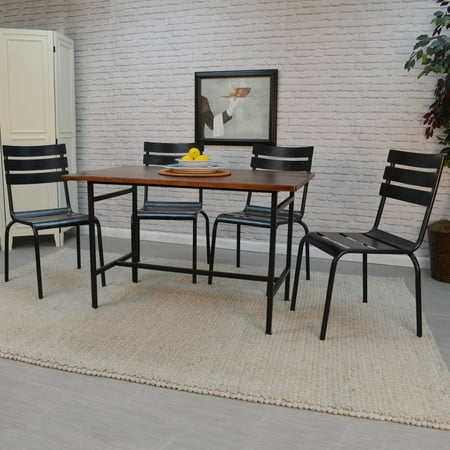 Carolina Cottage Chestnut Finish - Carolina Chair and Table Ellie Dining Table - Chestnut