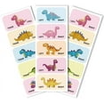 thumbnail image 1 of Pegatinas para zapatos para aprender a poner los zapatos Dinosaurios izquierda derecha 100 piezas (50 pares) Etiquetas autoadhesivas para zapatos Calcomanías para ayudar a ponerse los zapatos, 1 of 9