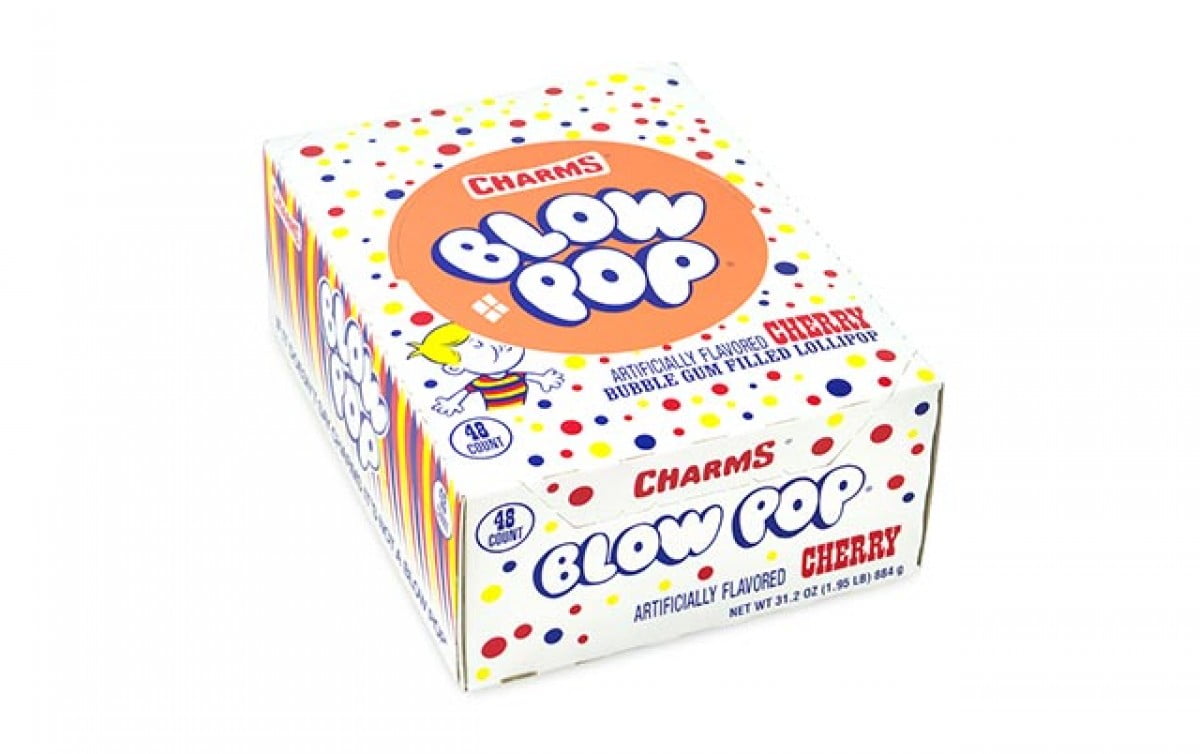 Cherry Blow Pop 48 Count