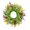 Green, variant on Home Brand, Ongmies Wildflower Wreath Spring Front Door Wreath 18Inches Artificial Wreath for Front Door Window Home Wall Wedding Festival Farmhouse Holiday Decoration, Wreath, Wreath*1