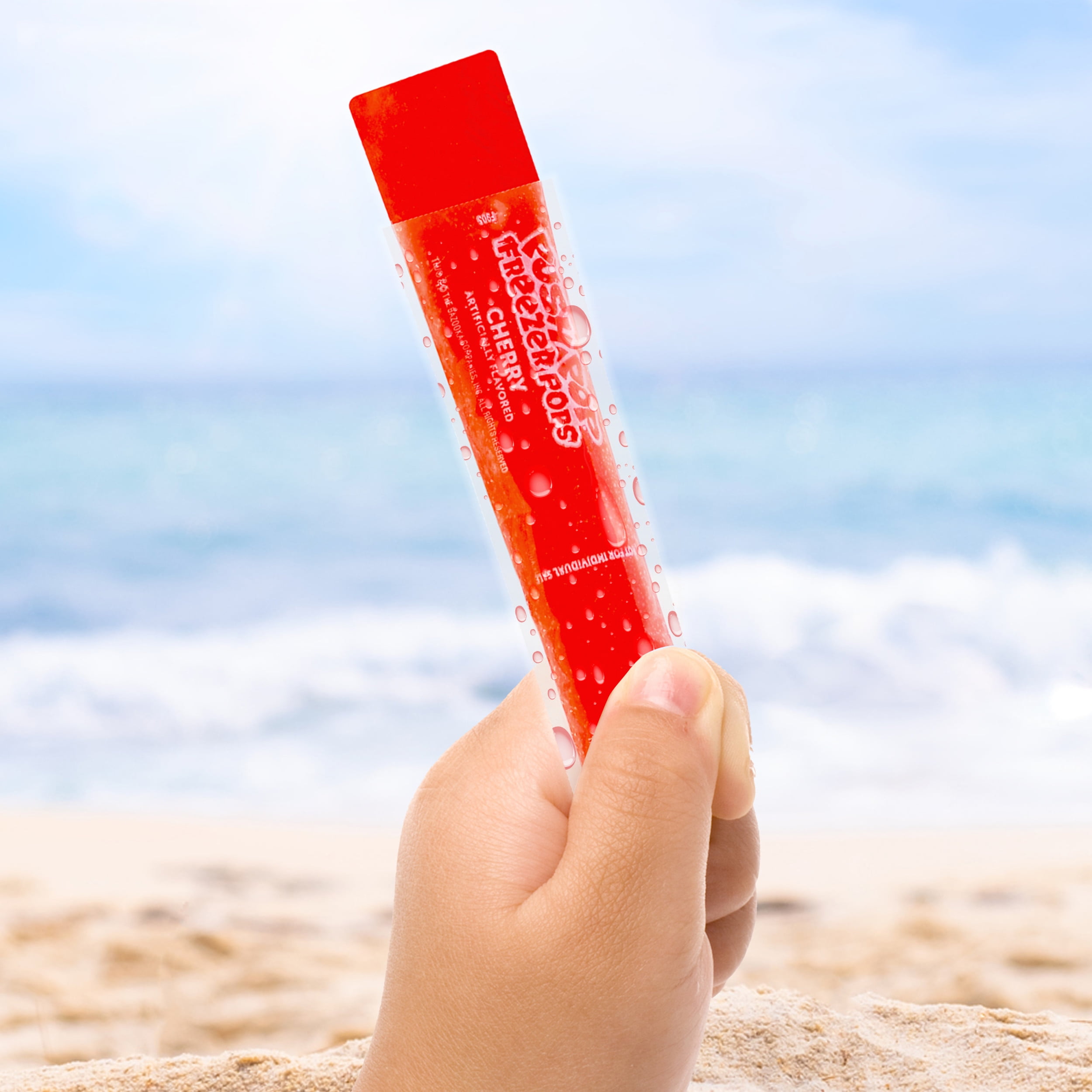 Push Pop Ice Pops, 6 Fruity Flavors, 48 Count Box