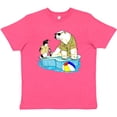 thumbnail image 3 of Inktastic Penguin and Polar Bear Iceberg Beach Bums Youth T-Shirt, 3 of 5