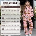 thumbnail image 7 of Xixirimido Dachshunds Hearts Gift Pink Print Women 2 Piece Outfits Plus Size Tracksuit Fall Fashion Airport Travel Lounge Set Long Sleeve Sweatshirts Wide Leg Pants Winter Sweatsuits, Medium, 7 of 7